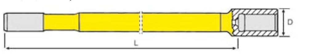 T38 Round Speedrod 3660mm | SUPERDRILL Alternative to 90515315