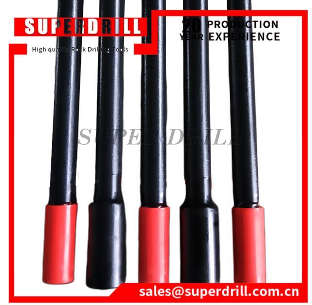 T45 Rod 76mm 89mm Drill Rod Thread Extension Rod