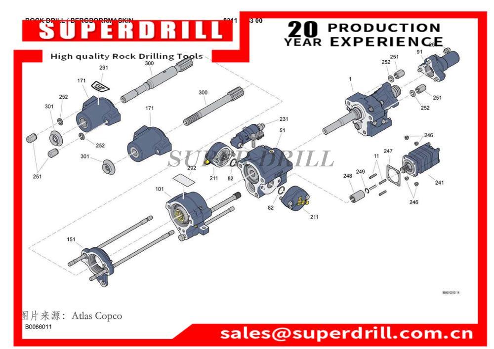 Made In China/3115027700/cop1238/cop1440/cop1638/cop1840/motor Coupling Sleeve Drilling Rig Parts