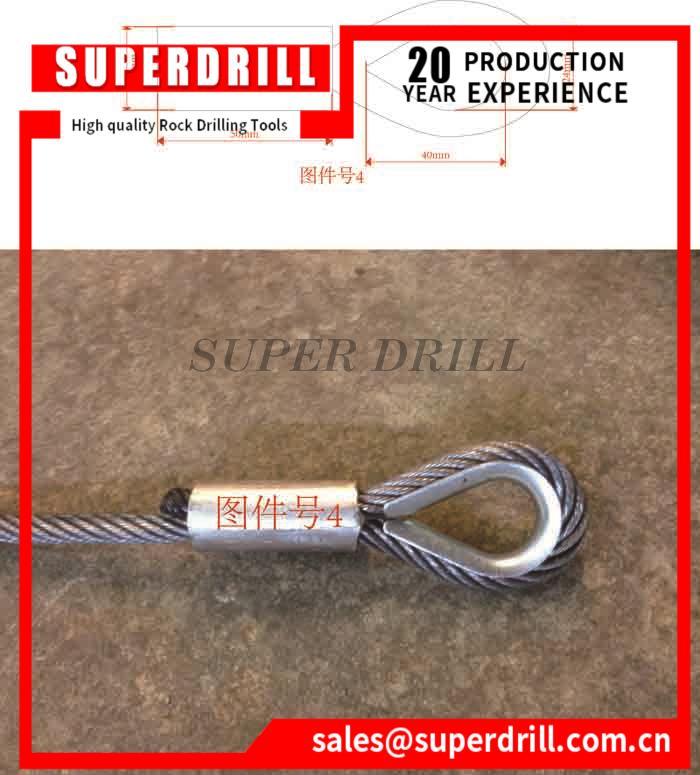 Steel Wire Rope For Outdoor Drilling Rig D7/t35/t40/l6/l8/3128078197/3128064702