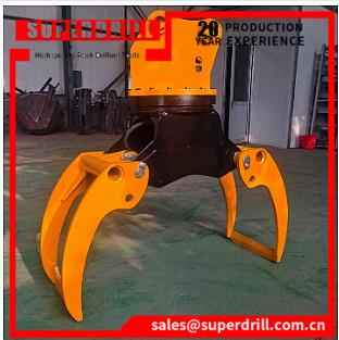 Mini Excavator Log Rotating Grapple 