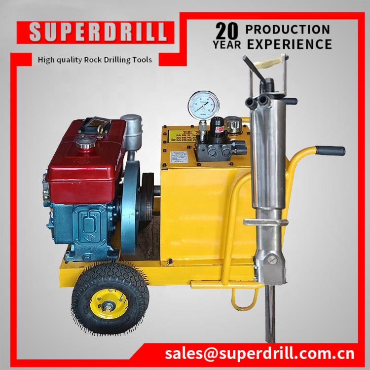 Rock Splitter Machine Stone Splitting Wedge Hydraulic Rock Splitter For Sale