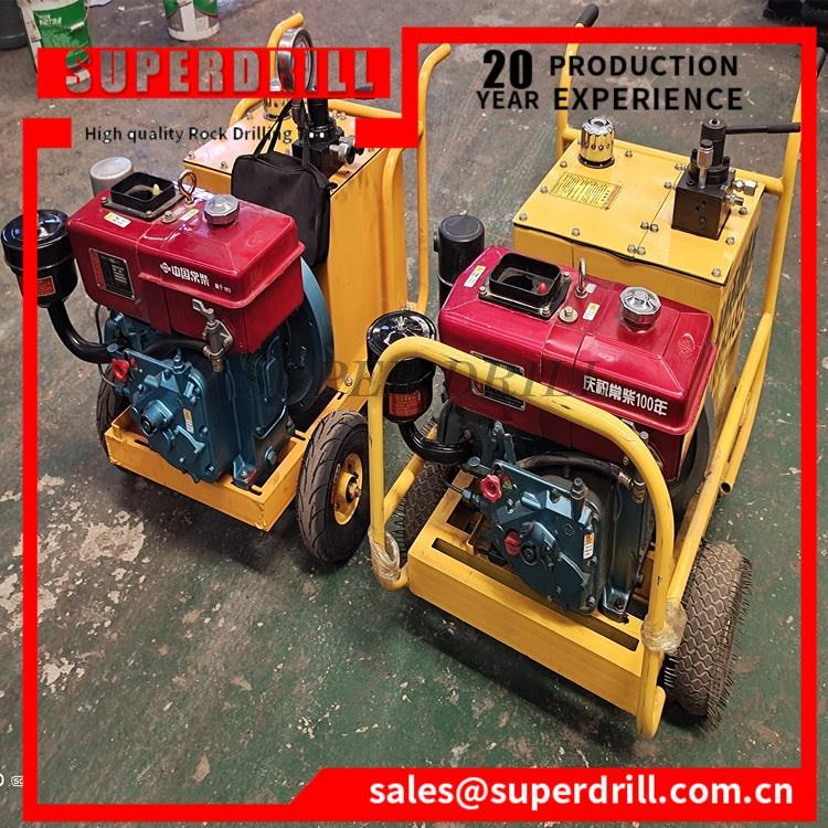 Rock Splitter Machine Stone Splitting Wedge Hydraulic Rock Splitter For Sale