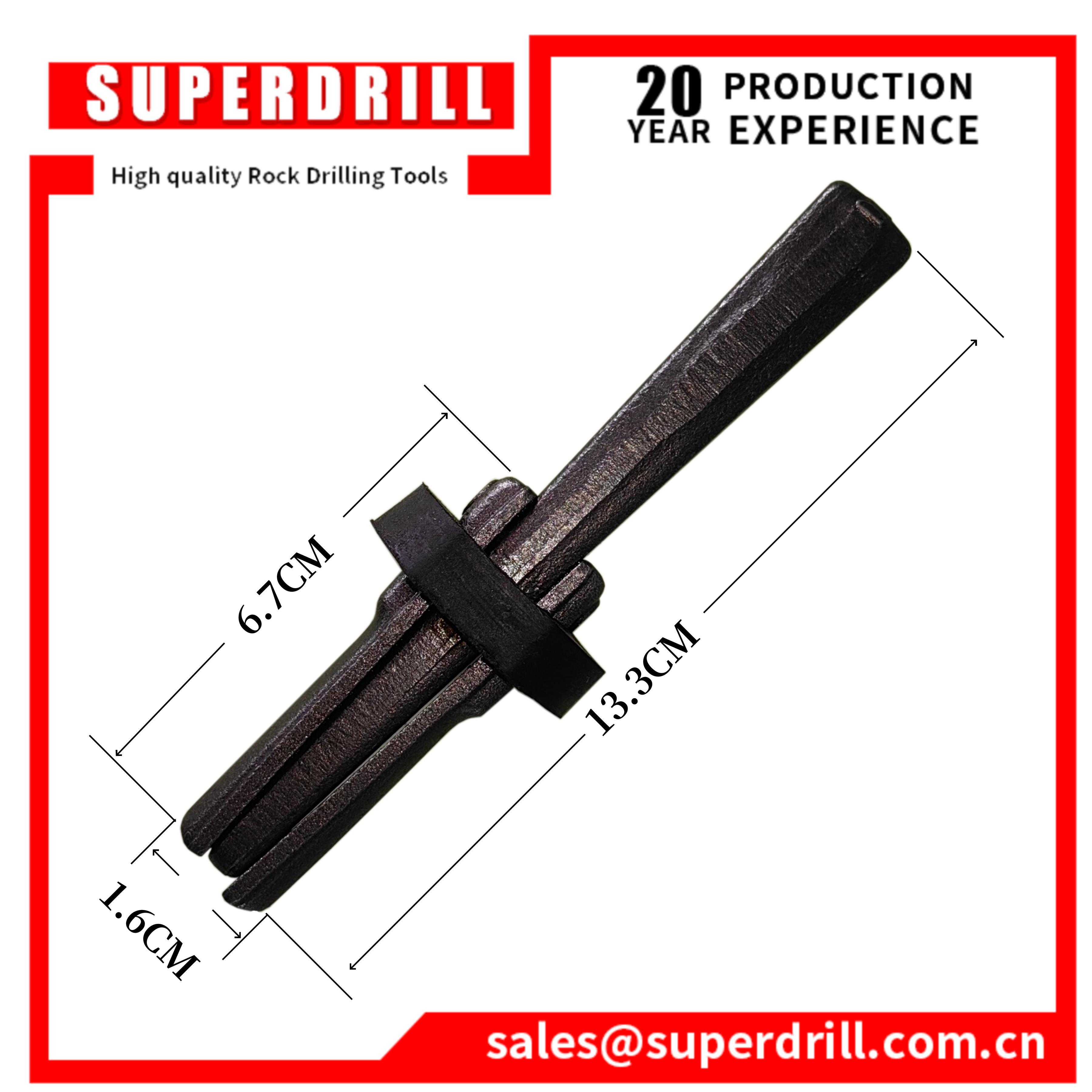 Diameter 16mm Factory Manual Rock Splitter Divising Tool For Stone Granite Splitter