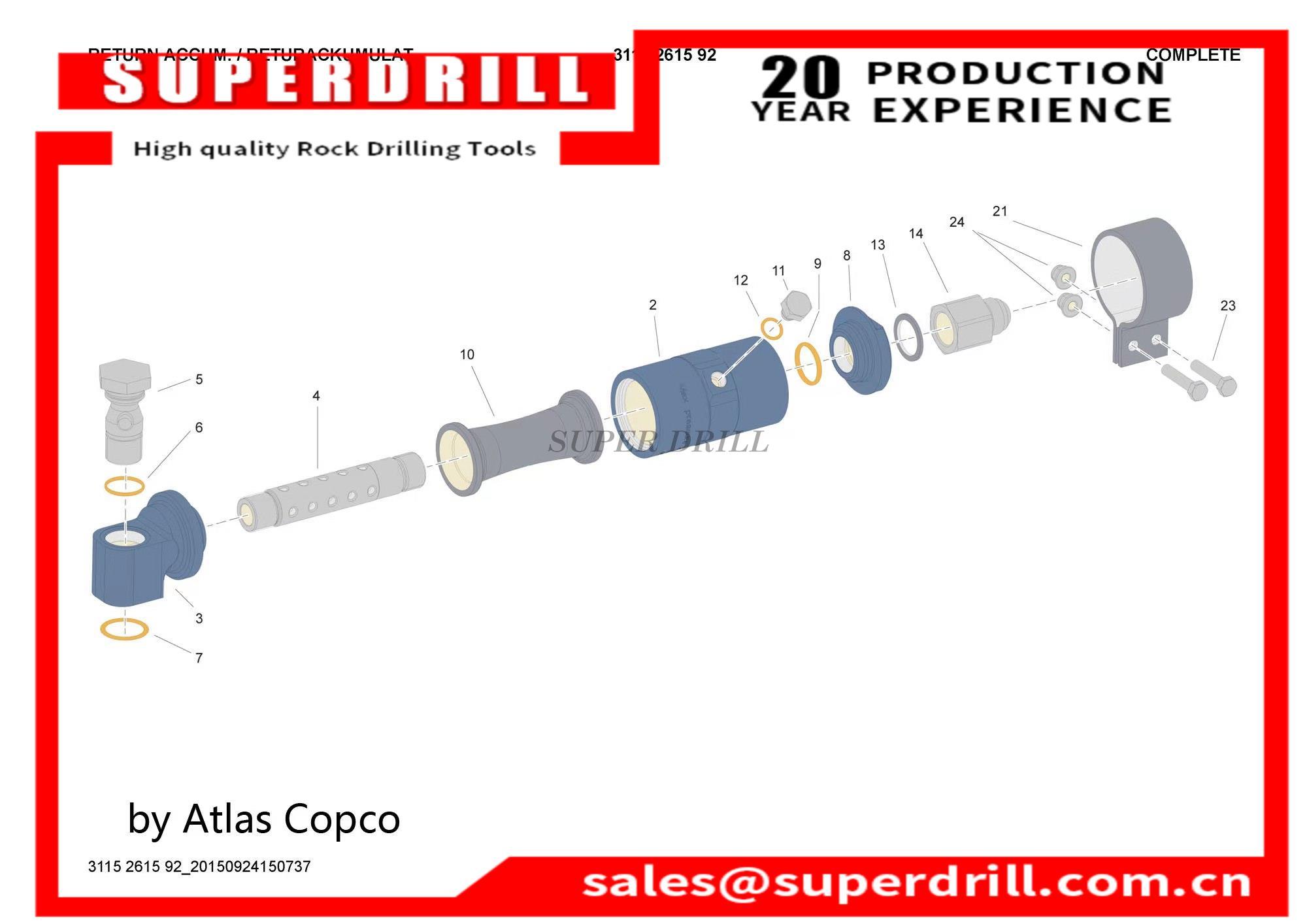 Rock Drill/seal Kit/dth Hammer /combined Seal Washer/0661103800/0661 1038 00