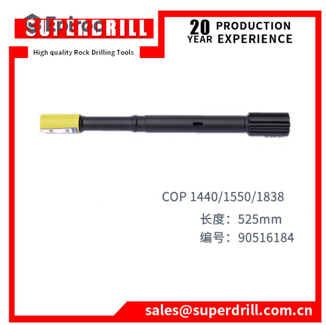 90516184/rock Drill/hammer Underground T38 Straight Teeth Brazing Tail 525/435mm Imported From/original Factory Genuine Products