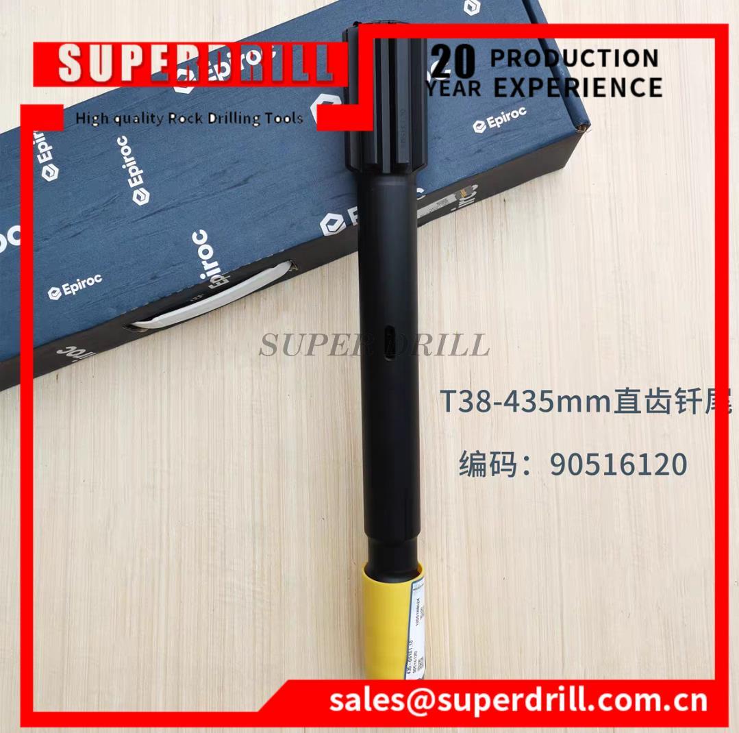 90516120/rock Drill/hammer Underground T38 Straight Teeth Brazing Tail 525/435mm Imported From/original Factory Genuine Products