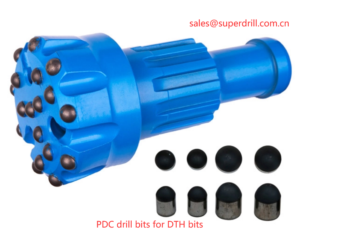PDC down-the-hole drill bits