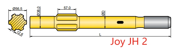 Joy JH 2 Shank Adapter